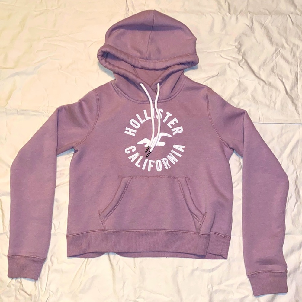 Women Small Hollister Hoodie, Lilac Purple